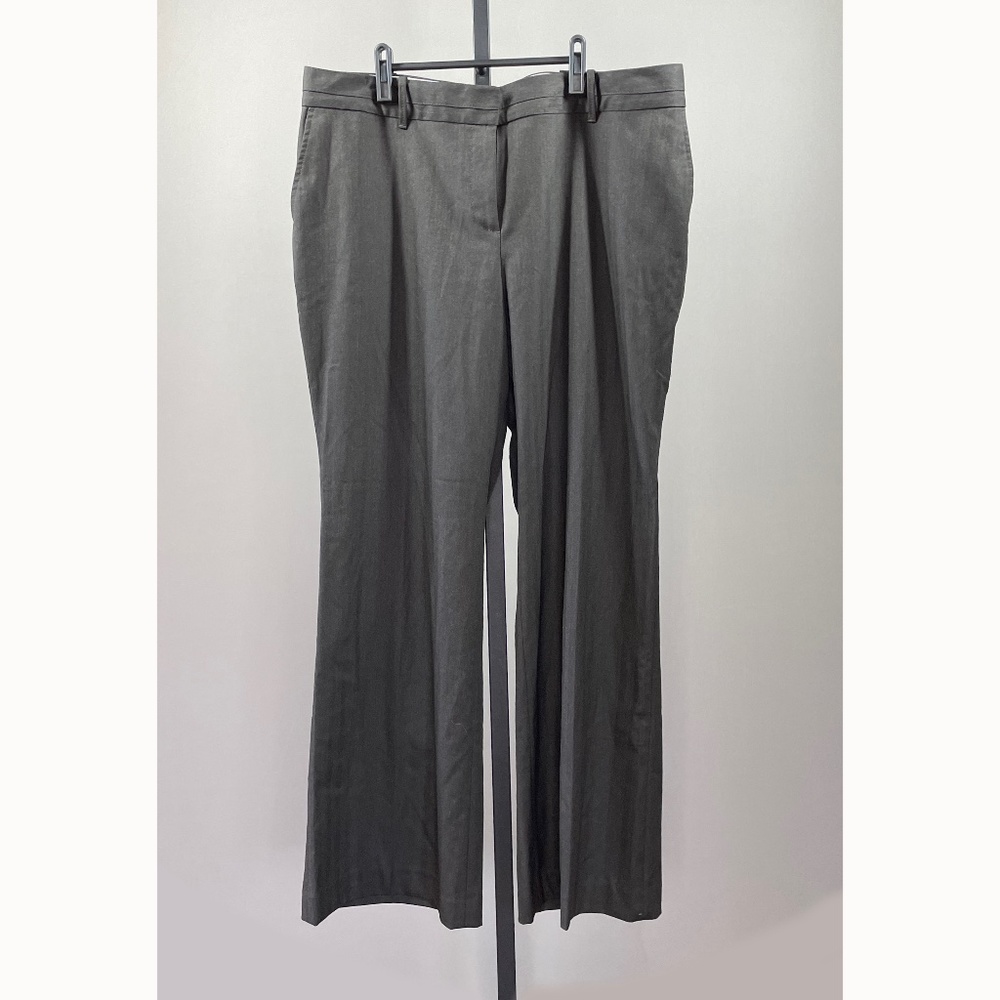 NEW! LOFT GRAY JULIE DRESS PANTS! WOMENS 18!